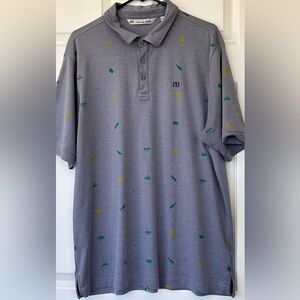 Travis Mathew Men’s Short Sleeved‎ Golf Polo Size XL